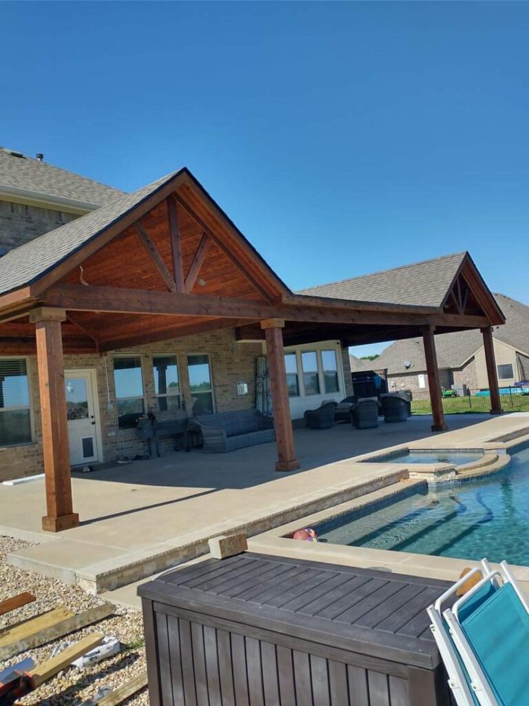 custom patio cover