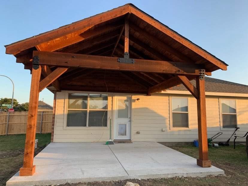 custom patio cover