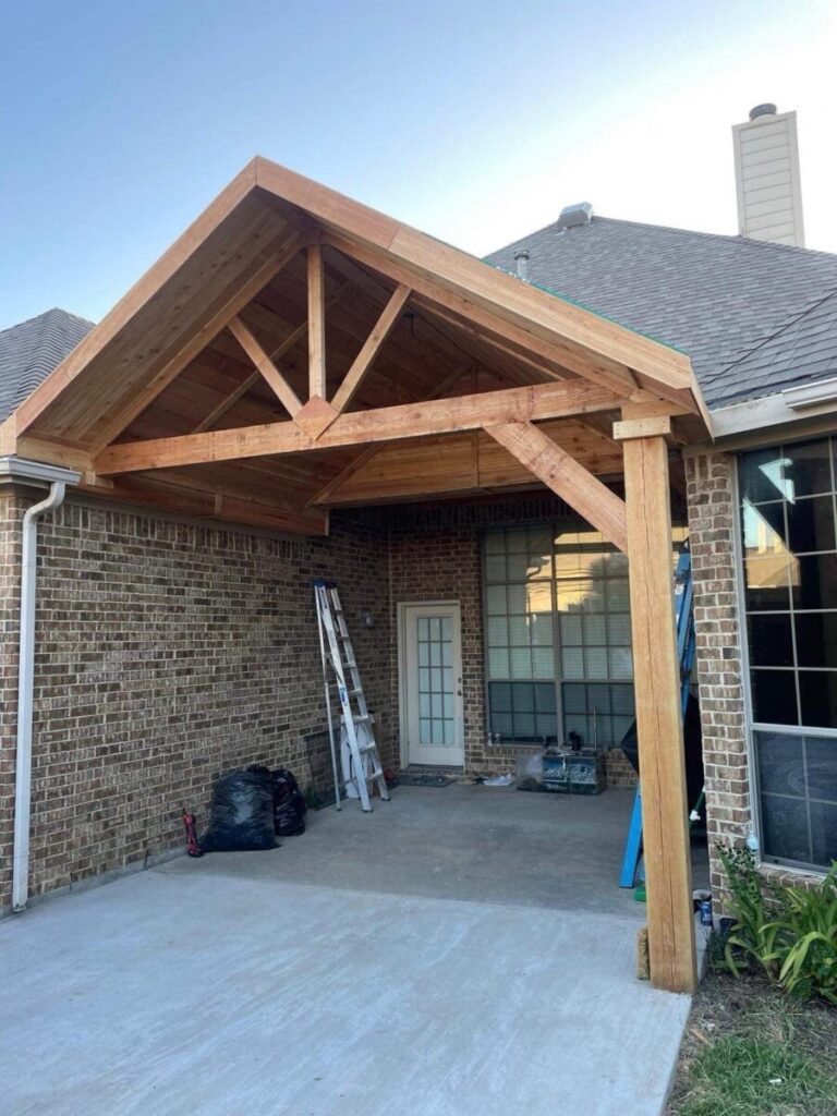 custom patio cover