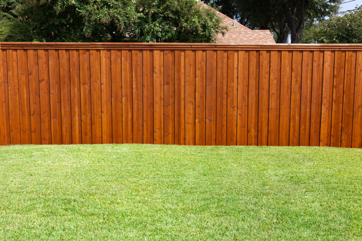 wood fence