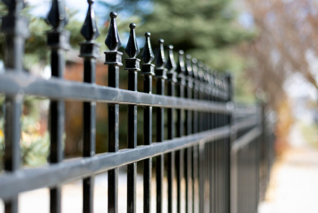ornamental steel fencing