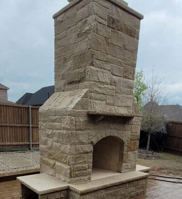 outdoor fireplaces